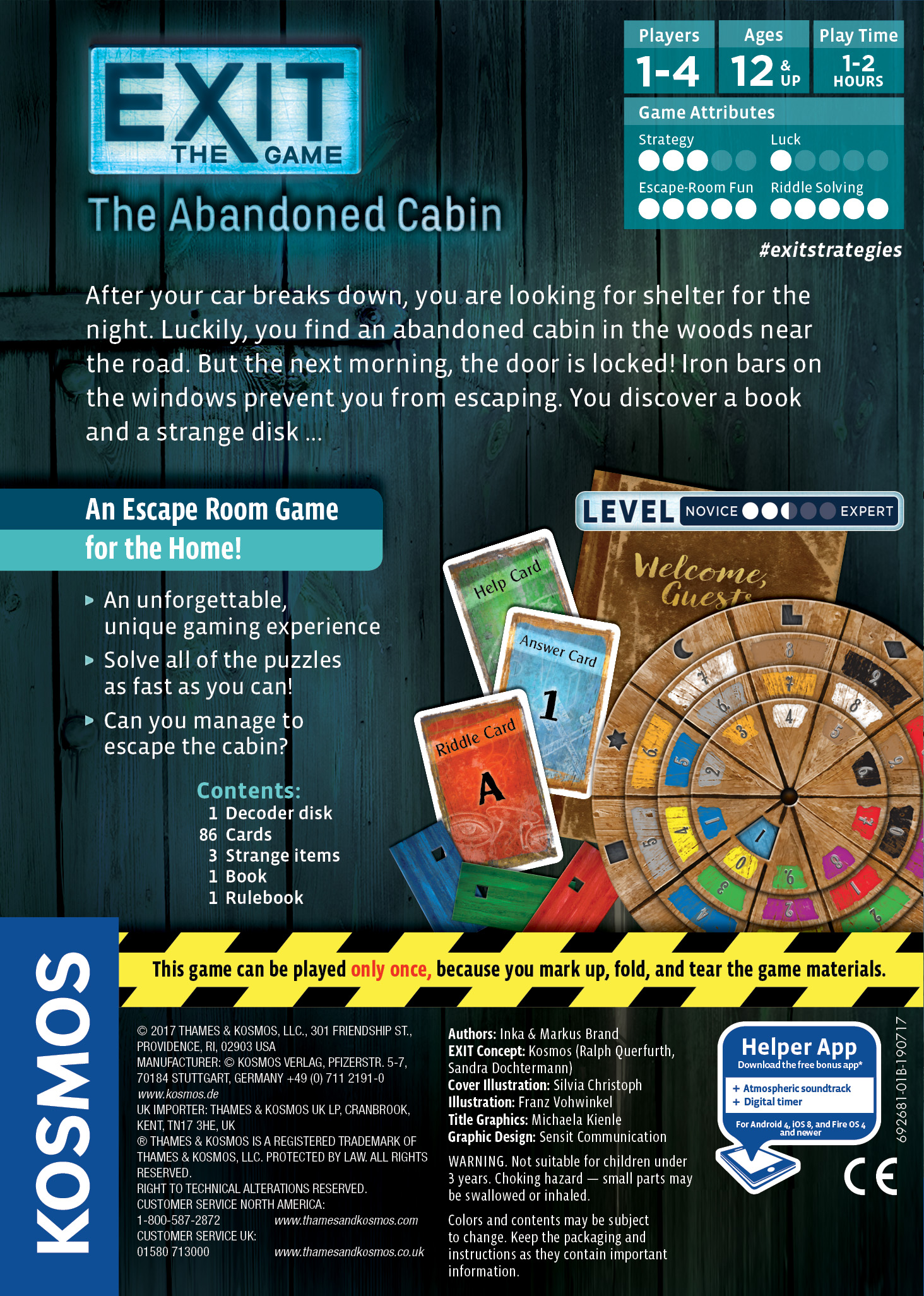Exit the Game : The Abandoned Cabin